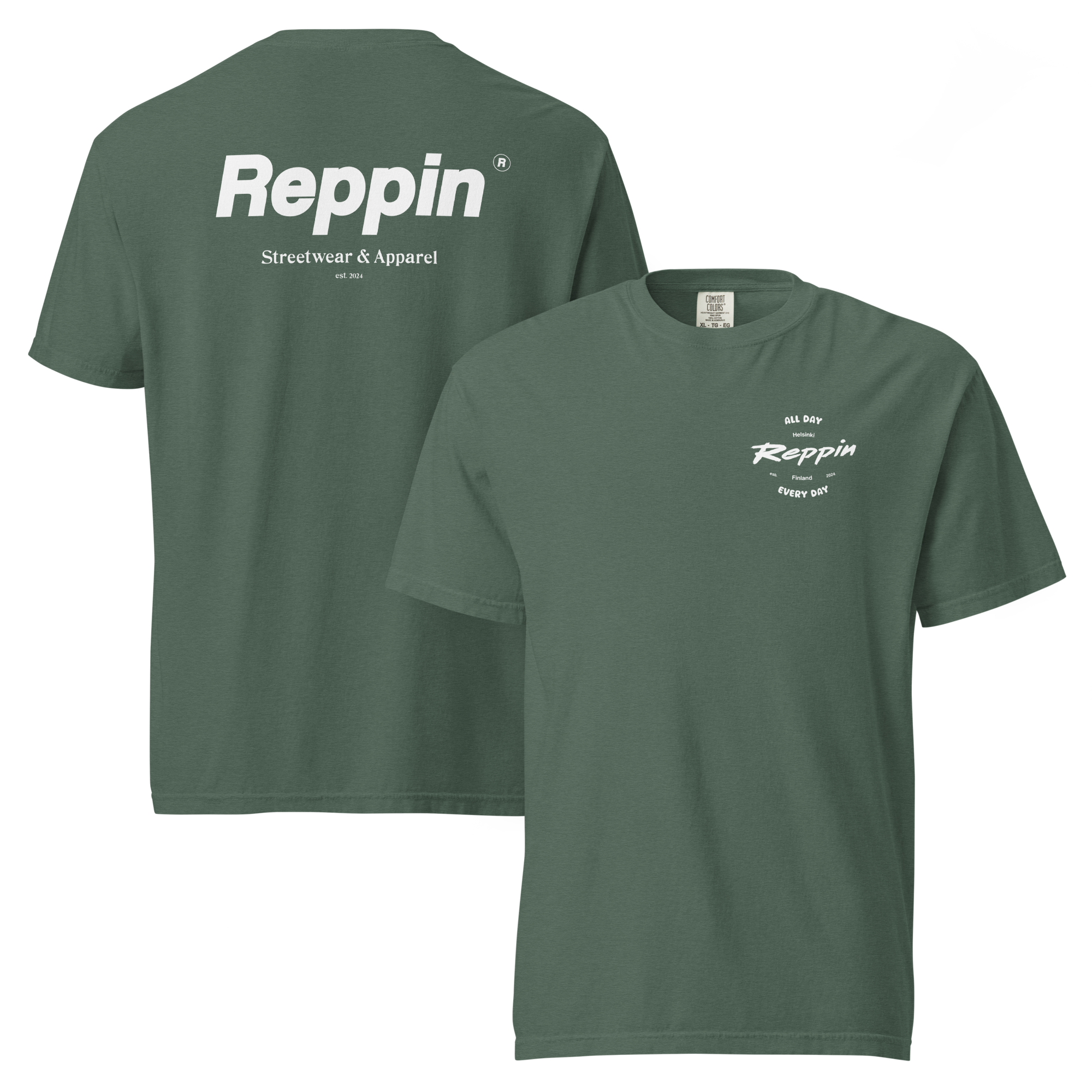 Reppin® All Day Tee (White)